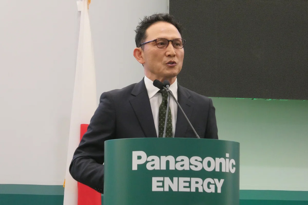 Yasuaki Takamoto, CEO of Panasonic Energy Corporation of North America