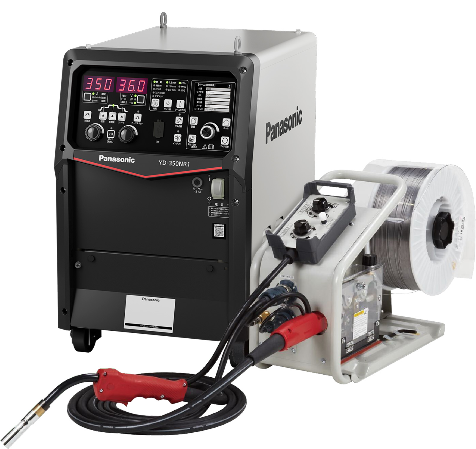 フルデジタルCO2／MAG溶接機「YD-350NR1」1