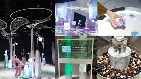 ノモの国 結晶 パナソニック Panasonic 万博 パナソニックパビリオン ノモの国 クリスタル色 結晶 最終日特典