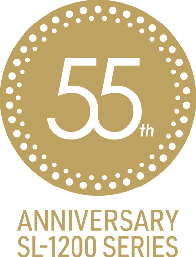 Technics SL-1200 Series 55th anniversary logo