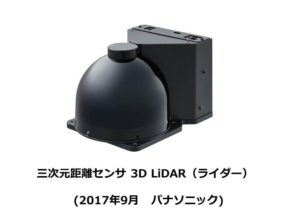 三次元距離センサ 3D LiDAR（ライダー）