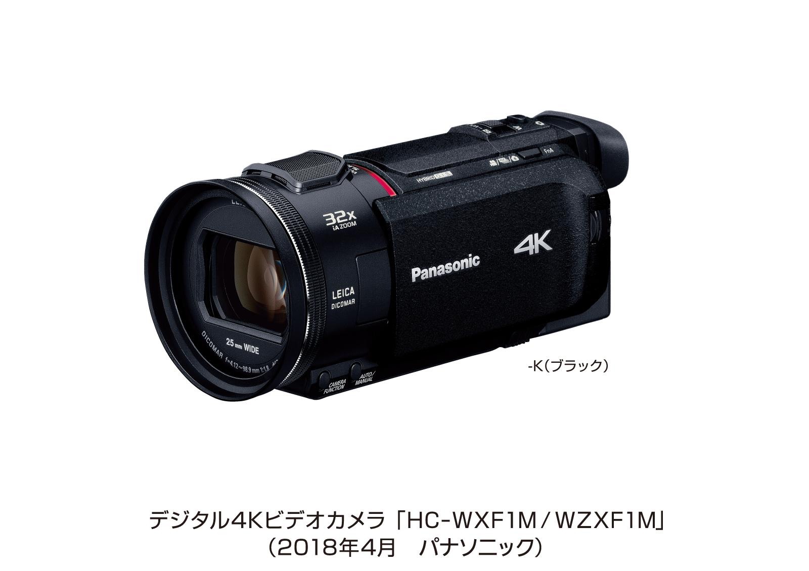 デジタル4Kビデオカメラ「HC-WXF1M/HC-WZXF1M」