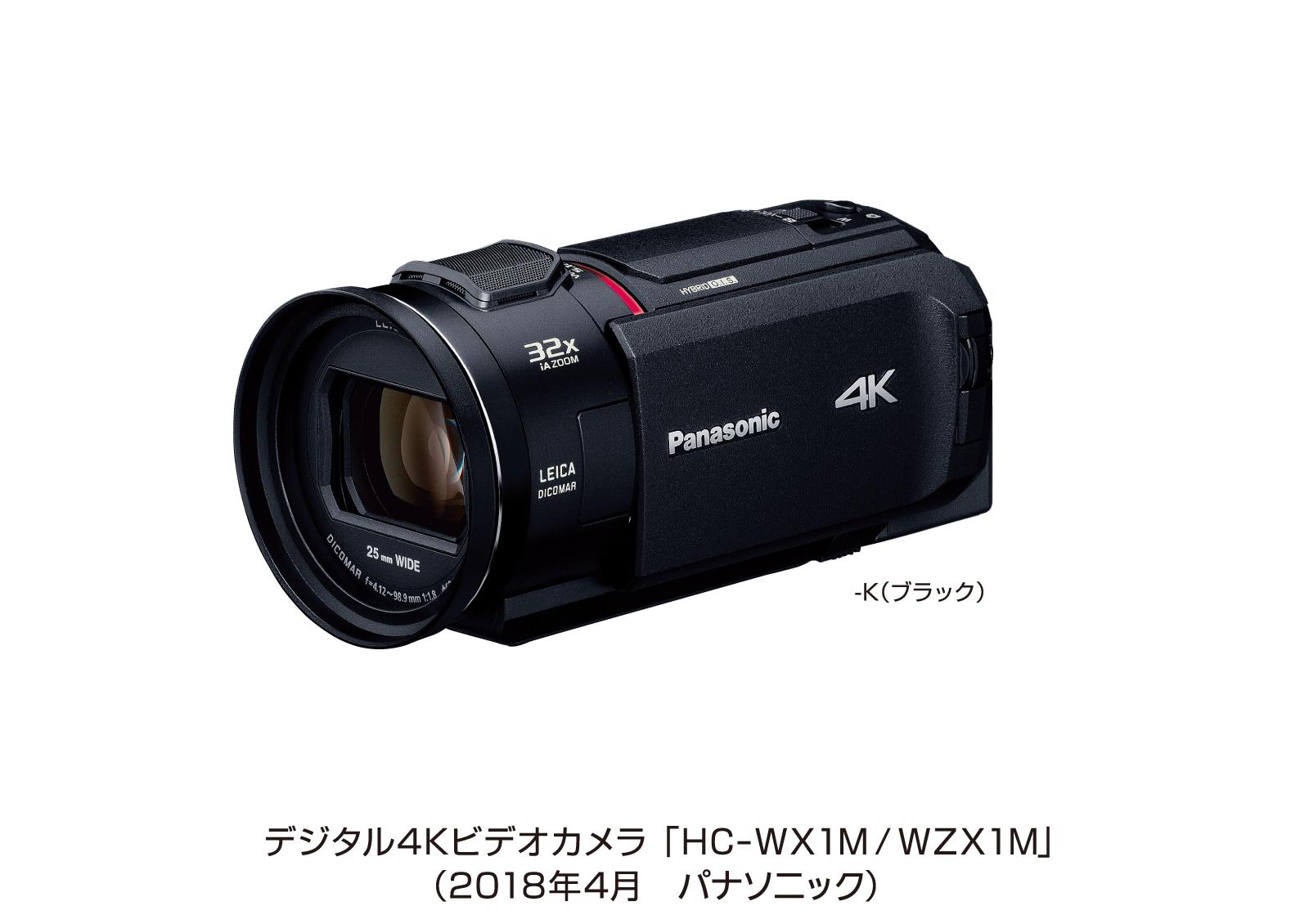 デジタル4Kビデオカメラ「HC-WX1M/HC-WZX1M」
