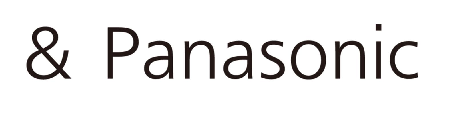 「& Panasonic」名称ロゴマーク