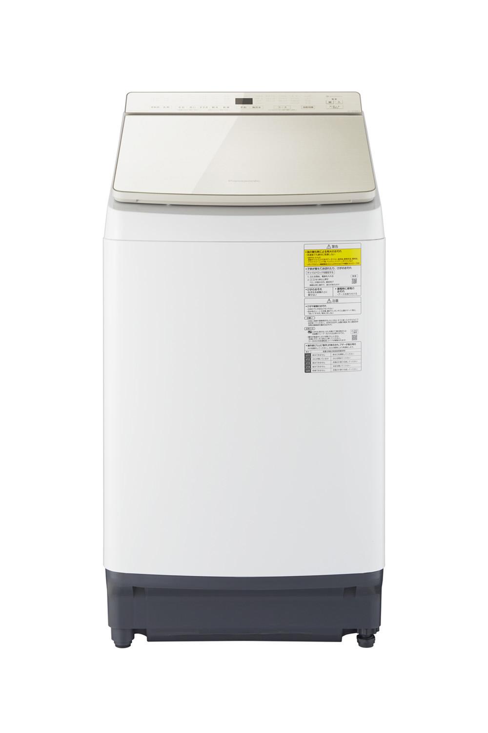 パナソニック 縦型洗濯乾燥機「NA-FW100K7」-N（正面）