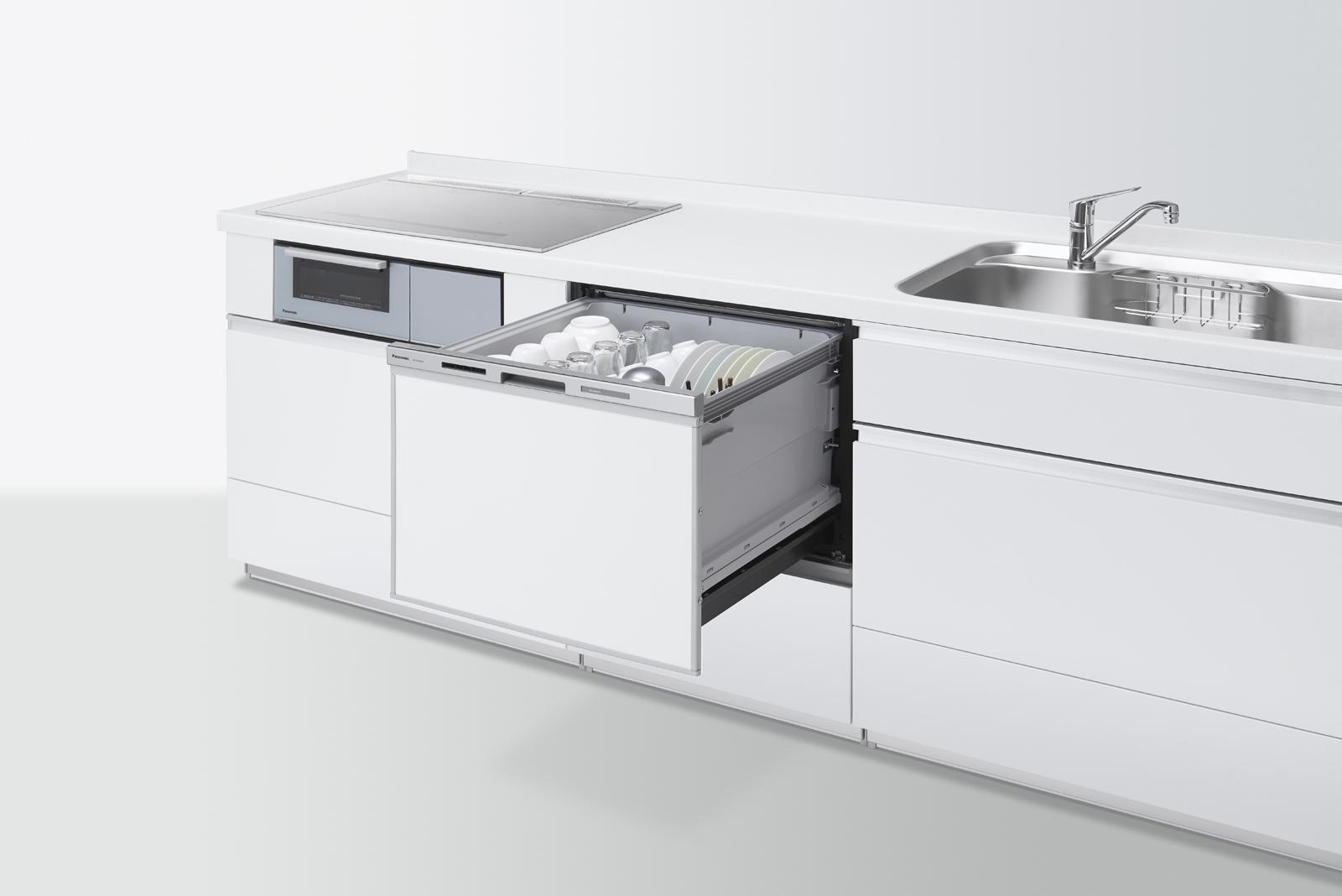 ビルトイン食器洗い乾燥機「NP-60MS8S」ドアパネル型（設置イメージ）