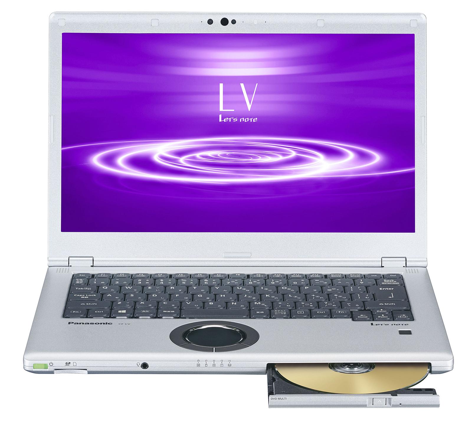 モバイルパソコン「Let's note」個人店頭向け 春モデル LV8 EURO DRESS スーパーマルチ