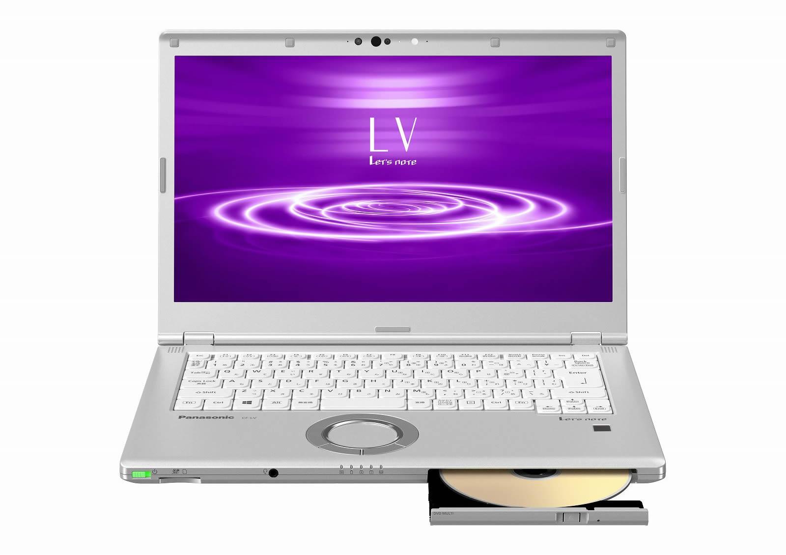 モバイルパソコン「Let's note」個人店頭向け 春モデル LV8 シルバースーパーマルチ