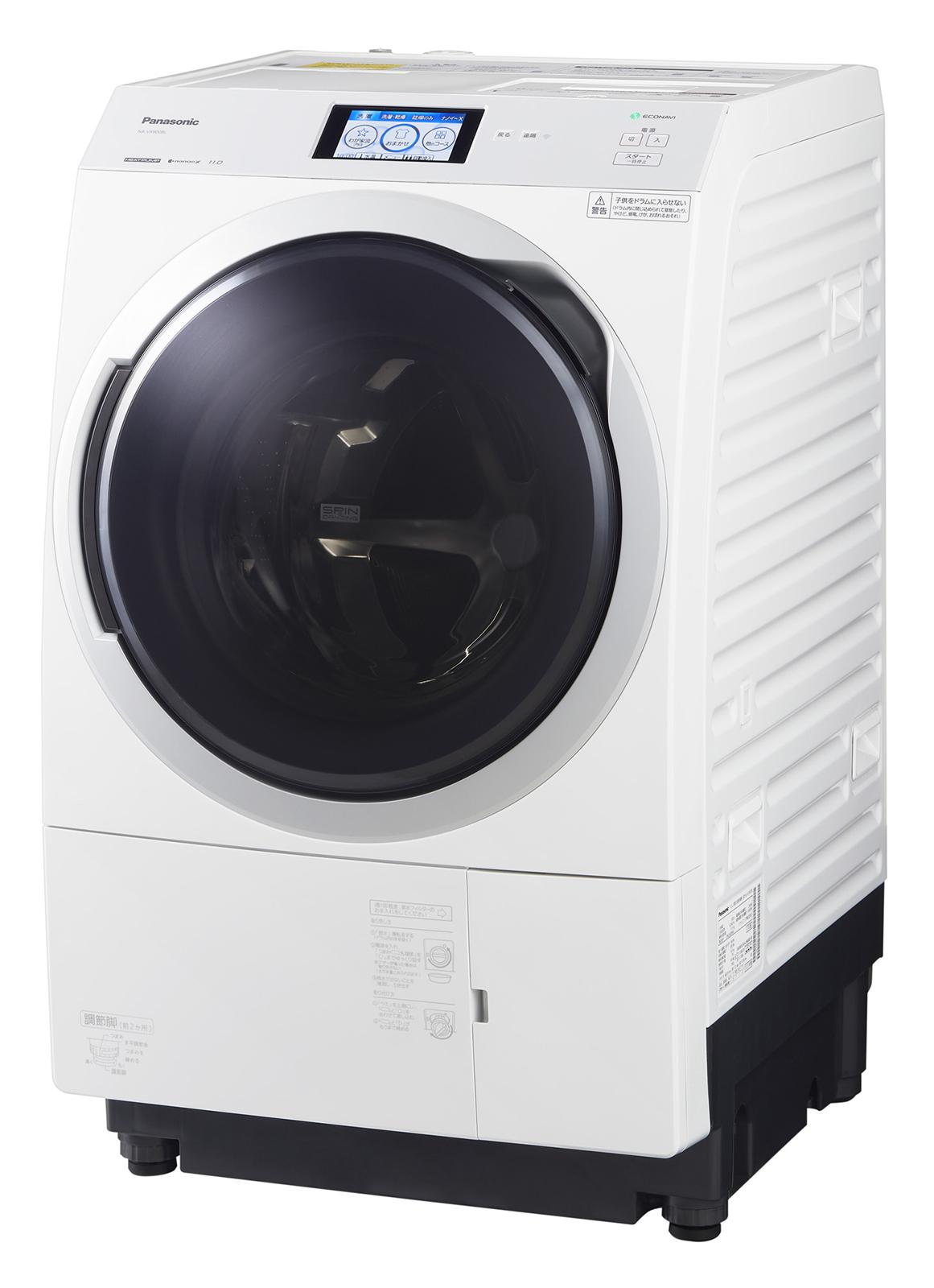 「ななめドラム洗濯乾燥機」NA-VX900BL／R-W クリスタルホワイト 標準