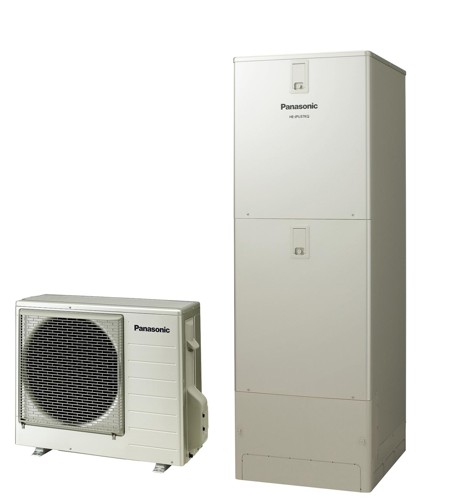 家庭用自然冷媒（CO2）ヒートポンプ給湯機「エコキュート」本体、室外機