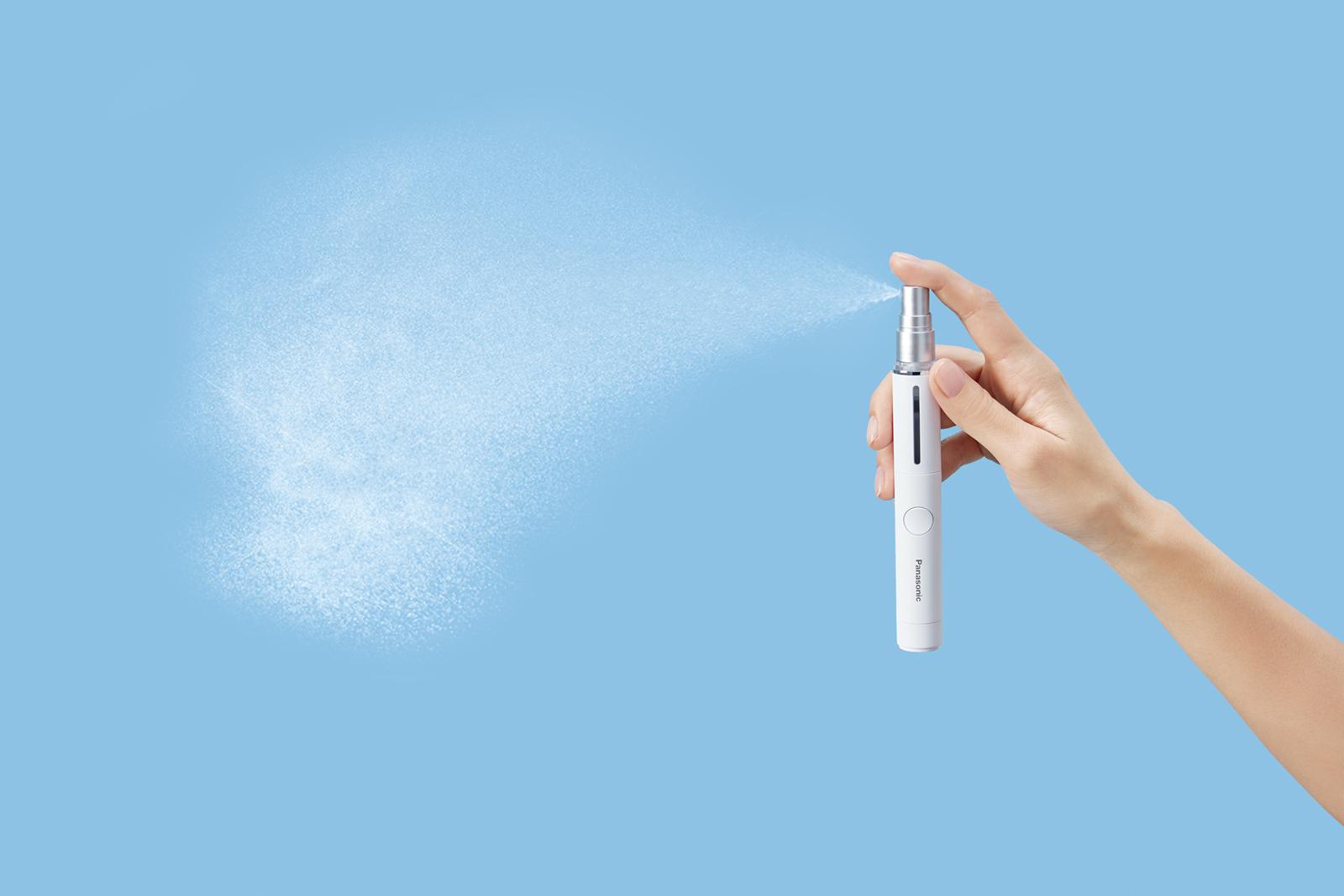 パナソニック 次亜塩素酸 携帯除菌スプレー 噴霧イメージ