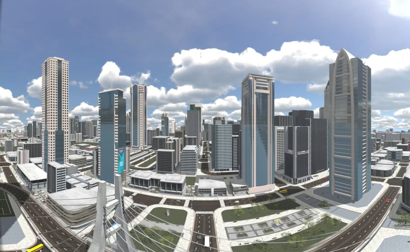 VRによる都市