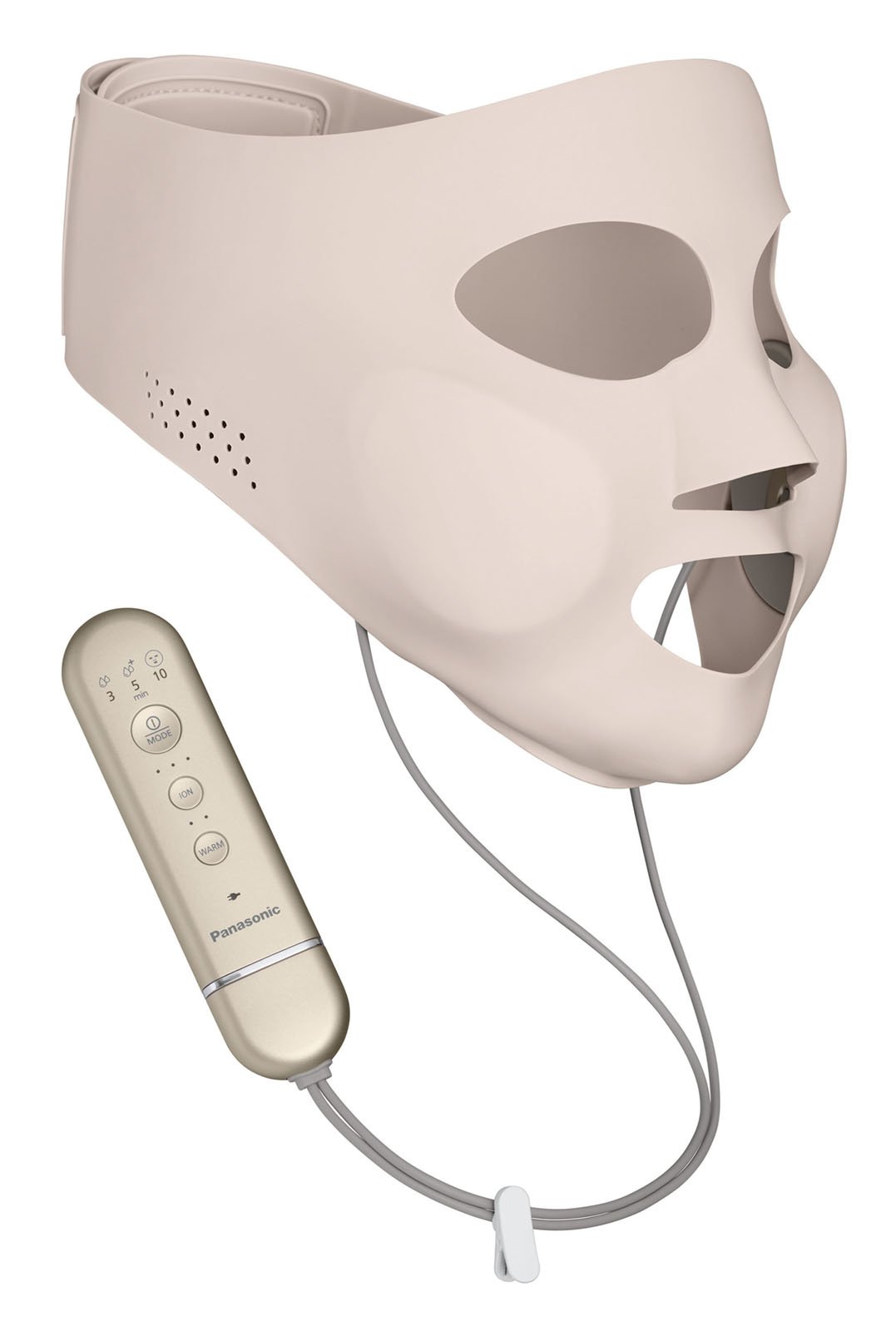 マスク型イオン美顔器 イオンブースト EH-SM50-N（ゴールド調）