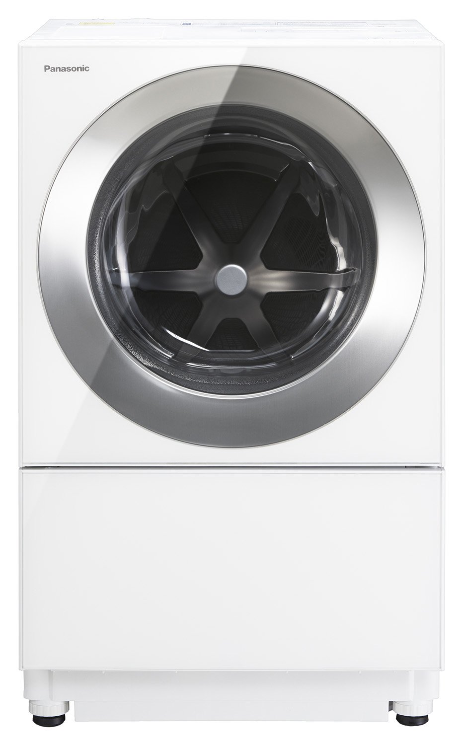 ななめドラム洗濯乾燥機 Cuble（キューブル）フロストステンレス NA-VG2600L-S（正面）